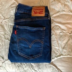 Levi’s 721 MILE HIGH Indigo Blue Jeans